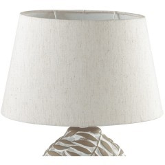 8134/1T MODERNI LN25 бежевый, керамика/текстиль Настольная лампа E27 1*60W 220V RAMORA