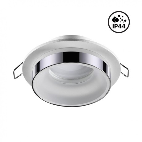 Встраиваемый светильник Novotech 370782 WATER IP44 под лампу 1xGU10 9W