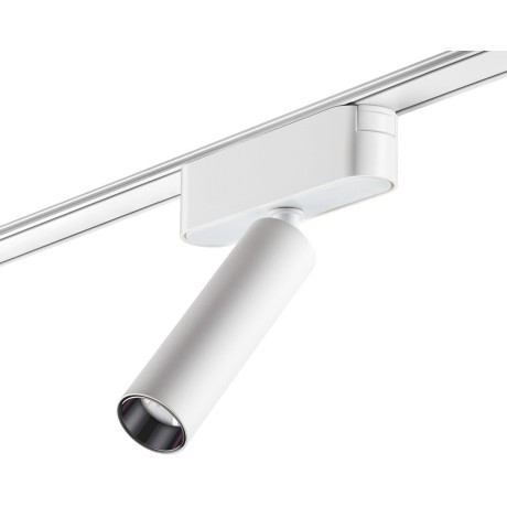 359085 Трековый магнитный светодиодный светильник Novotech SMAL 48V CRI90+ 4000К 630Лм 24° 7W