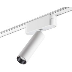 359085 Трековый магнитный светодиодный светильник Novotech SMAL 48V CRI90+ 4000К 630Лм 24° 7W