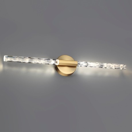 6679/6WL L-VISION ODL24 149 Настенный светильник античная бронза/металл/хрусталь IP20 LED 6W 360Лм 4000K ALETTA