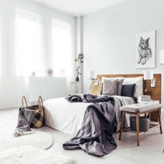 Торшер с абажуром Lumion 3745/2F Nikki под лампы 2xE27 60W