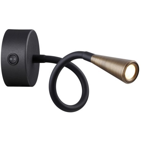 Спот светодиодный для чтения с выключателем Odds 4289/3WL