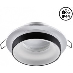 Встраиваемый светильник Novotech 370784 WATER IP44 под лампу 1xGU10 9W