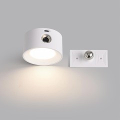 6539/3WL LEDIO LN23 024 белый Бра LED 3W 4000K 240Лм 220V YUMA