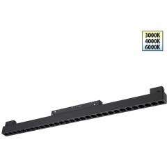 359625 Трековый светильник Novotech SHINO с переключ. цв. темпер. IP20 LED 3000К\4000К\6000К 30W 48V FLUM