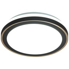 7620/DLN Потолочный круглый светодиодный светильник диаметром 39см, с перекл. цвет. температуры на драйвере LED 48Вт 3000;4000;6000K IP43 Sonex AKUNA