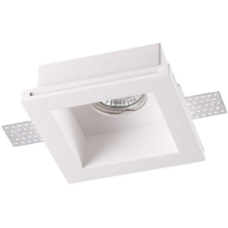 Гипсовый светильник под покраску Novotech 370473 YESO под лампу 1xGU10 50W