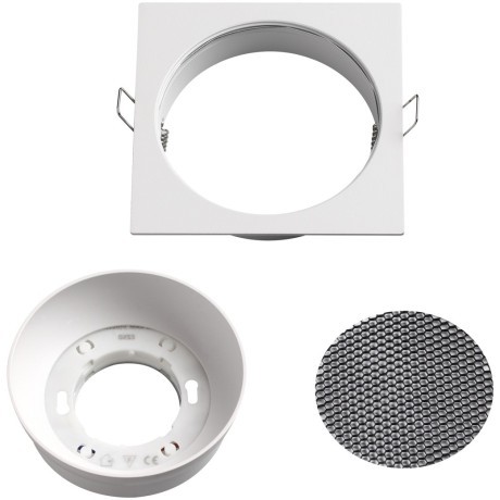 371005 Светильник встраиваемый Novotech WIR IP20 GX53 12W 220-240V GEMINI