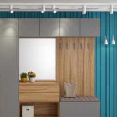 358550 Трековый светодиодный светильник Novotech Flum CRI90+ 4000К 960Лм 24° 12W