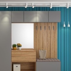 358550 Трековый светодиодный светильник Novotech Flum CRI90+ 4000К 960Лм 24° 12W