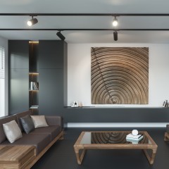 Трехжильный однофазный трековый светодиодный светильник Novotech SELENE 359161 2300лм 24Вт