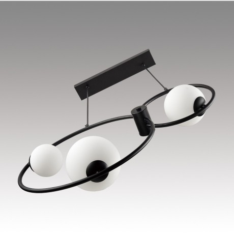 8035/3 MODERNI LN24 черный/белый, металл/стекло Подвесной светильник G9 3*35W 220V ORNATO