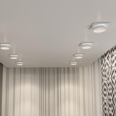 Встраиваемый светильник Novotech 370785 WATER IP44 под лампу 1xGU10 9W