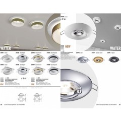 Встраиваемый светильник Novotech 370785 WATER IP44 под лампу 1xGU10 9W