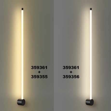 Модульный светодиодный линейный светильник 15W 4000K 1280Лм Novotech VITZ 359356