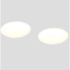 371012 Двойной встраиваемый в ГКЛ гипсовый светильник под покраску под лампы GU10 2x50W IP20 220-240V Novotech CAIL