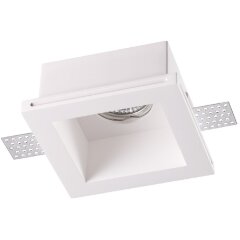 Гипсовый светильник под покраску Novotech 370474 YESO под лампу 1xGU10 50W