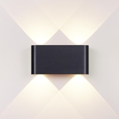 Настенный светильник белый металлический прямоугольник Odeon Light LED 4W 3000K 220V MAGNUM 7191/4WL