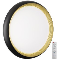 Светильник LED 70Вт 3000-6000К D480 IP43 пульт ДУ Sonex TOFIQ BLACK 7651/EL