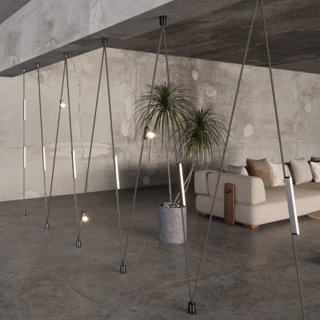 Шинопровод текстильный (ременный) 10м Novotech Easy 135256