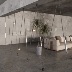 Шинопровод текстильный (ременный) 10м Novotech Easy 135256