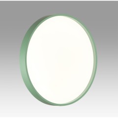 7743/CL COLOR SN Светильник светодиодный потолочный пластик/белый/зеленый LED 30Вт 4000К D330 IP43 MAVIC