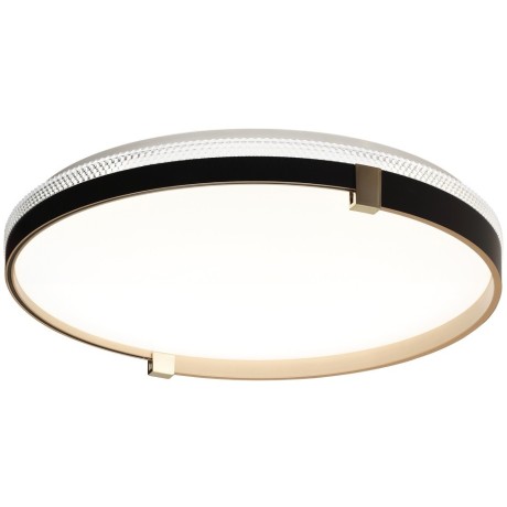 Светильник LED 70Вт 3000-6000К D490 IP43 пульт ДУ Sonex OLIDI BLACK 7647/EL