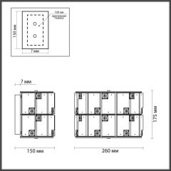 5076/2W HALL ODL24 497 золото/прозрачный/белый/металл/хрусталь/алебастр Бра E14 2*40W CHESSI