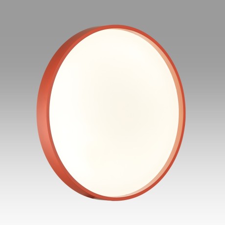 7744/CL COLOR SN Светильник светодиодный потолочный пластик/белый/красный LED 30Вт 4000К D330 IP43 MAVIC