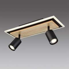 Настенный светильник LED GU10 2*10W + LED 19W 220V PINE Lumion 8025/19WL 