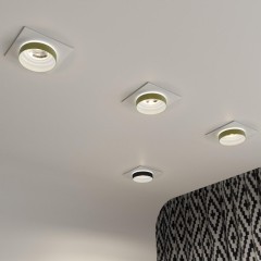 Встраиваемый светильник Novotech 370788 WATER IP44 под лампу 1xGU10 9W