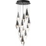 Люстра каскадная LED 69W (12*5.75W) 3000K 5490Лм Odeon Light AFALINA 5442/69L