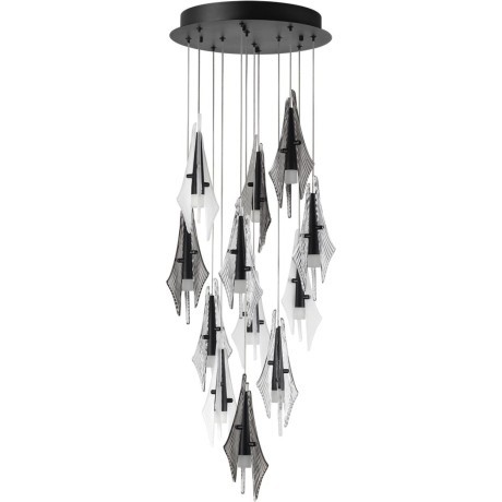 Люстра каскадная LED 69W (12*5.75W) 3000K 5490Лм Odeon Light AFALINA 5442/69L