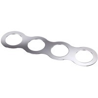 358248 SPOT NT19 225 хром Рамка декоративная к артикулам 357585-357587, 357589, 357909-357910, 37063 METIS