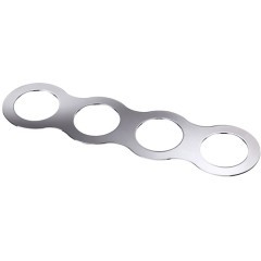 358248 SPOT NT19 225 хром Рамка декоративная к артикулам 357585-357587, 357589, 357909-357910, 37063 METIS