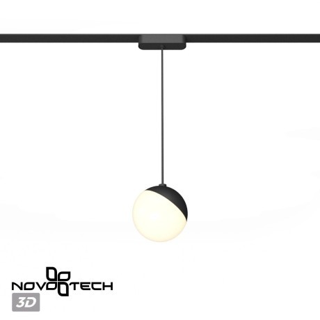 359260 Трековый магнитный светодиодный светильник Novotech SMAL 48V CRI90+ 3000К 800Лм 120° 10W