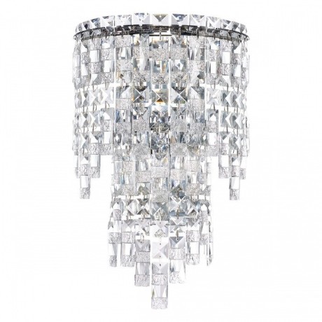 5074/3W HALL ODL24 529 хром/прозрачный/металл/хрусталь Бра E14 3*40W ROLTA