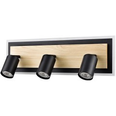  Настенный светильник LED GU10 3*10W + LED 20W 220V PINE Lumion 8025/20WL