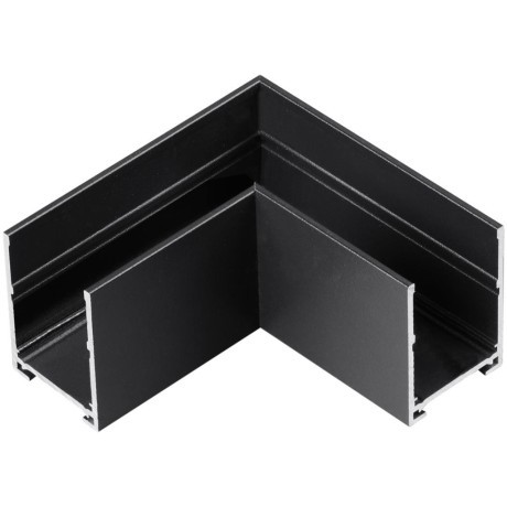 135307 Черный cоединитель "L" для накладных шинопроводов (в компл. соед. планка 2шт) Novotech VECTOR