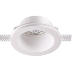 Гипсовый светильник под покраску Novotech 370477 YESO под лампу 1xGU10 50W