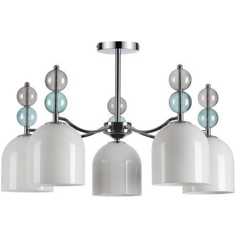 Люстра потолочная Lumion 5235/5C GILLIAN под лампы 5xE27 5*40W