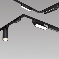 359092 Трековый магнитный светодиодный светильник Novotech SMAL 48V CRI90+ 4000К 1020Лм 24° 12W