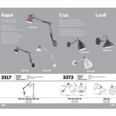 Бра с выключателем Kapal 3318/1W