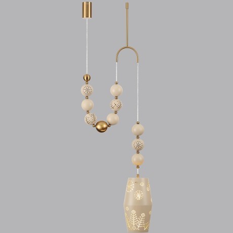 Подвес с держателем E27 1*40W KARELIA 5444/1B