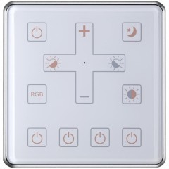 Настенная беспроводная (2.4G) панель упр. Smart светильниками серии Novotech Glat 359393