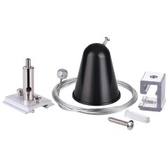 Подвес 1шт с тросом 1.5м для однофазных трехжильных шин Novotech 135023