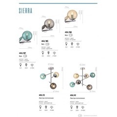 Бра Lumion 4454/1WS SIERRA под лампу 1xE14 1*40W