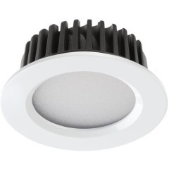 Встраиваемый светильник Novotech 357907 DRUM IP44 светодиодный LED 10W