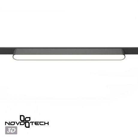 359240 Трековый магнитный светодиодный светильник Novotech SMAL 48V CRI90+ 3000К 1080Лм 90° 18W